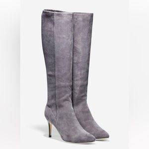 Cole Haan Barnard Boot, Stormcloud Suede, 9B, 2.75 heel, PERFECT CONDITION!